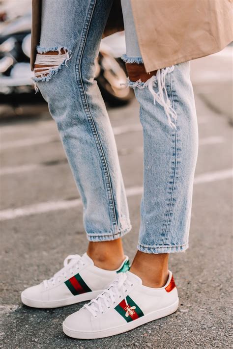 dress how to wear gucci sneakers womens|gucci sneakers unisex.